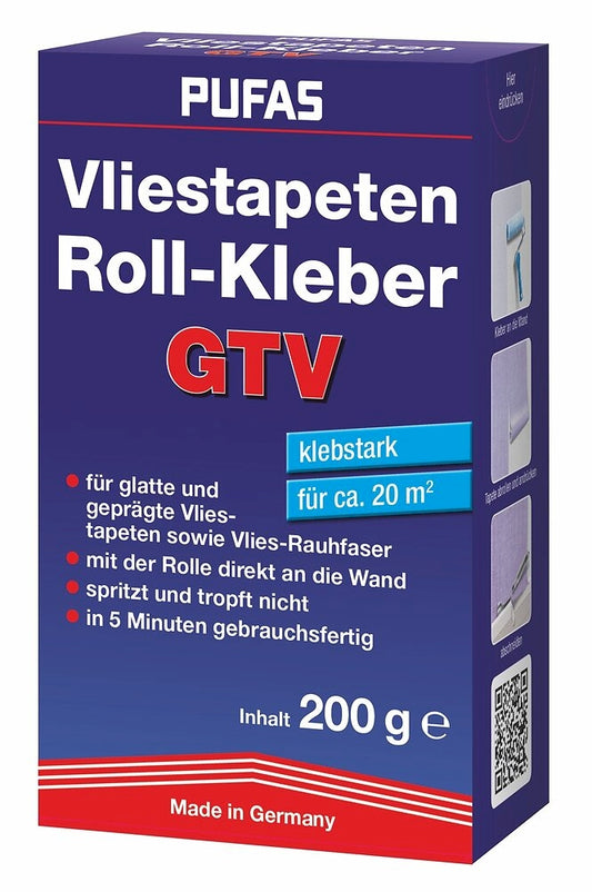 Pufas Vliestapeten Roll-Kleber GTV