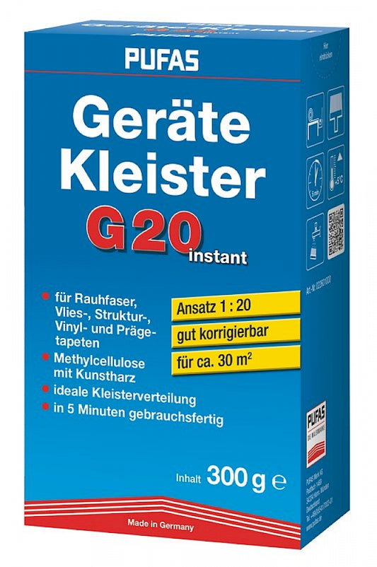Pufas Geräte-Kleister G20 instant