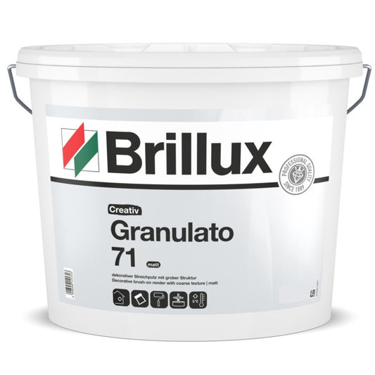 Brillux Creativ Granulato 71 15 kg weiß | matt | Körnung bis ca. 0,8 mm