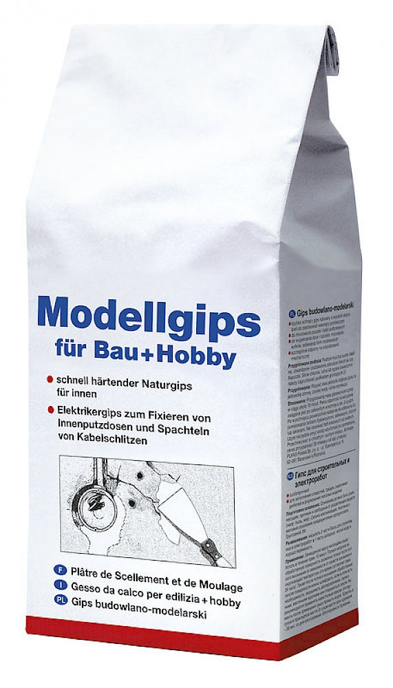 Pufas Modellgips für Bau + Hobby