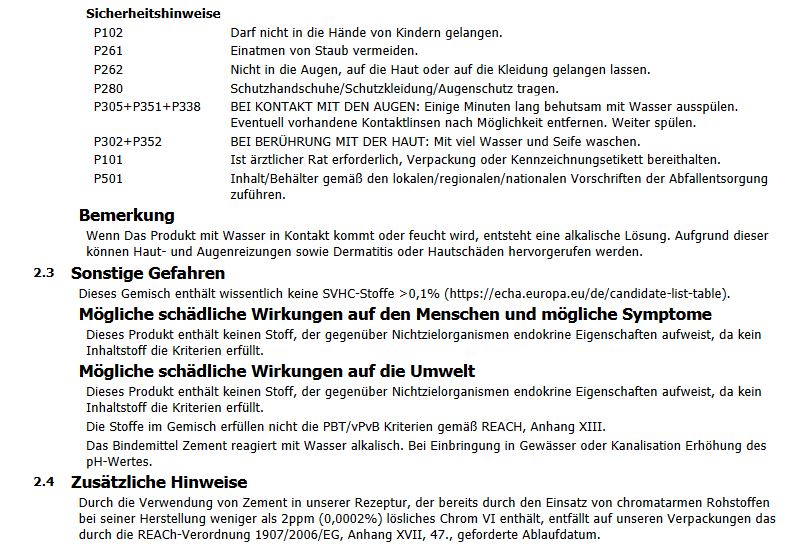 Pufas pufaplast Renovier-Spachtel R40 extrem