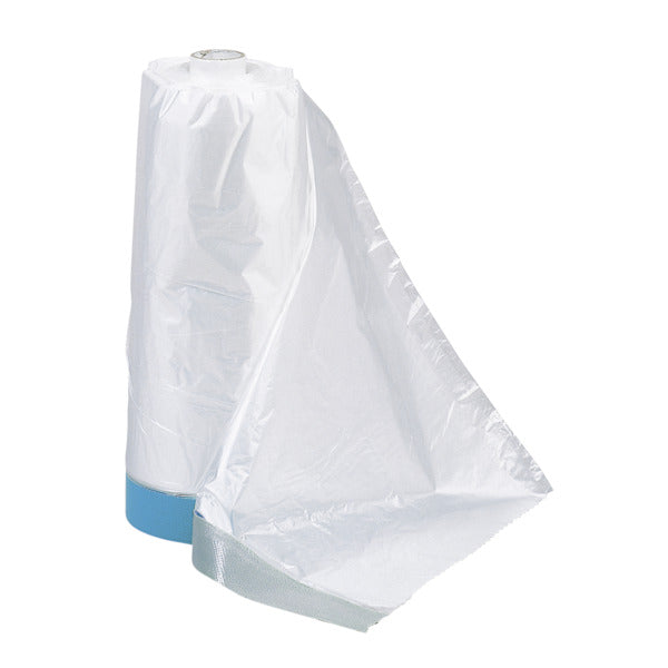 Brillux PE-HD Folie mit Gewebe-Klebeband, hellblau 1613