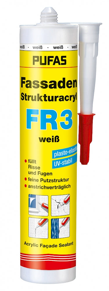 Pufas Fassaden Strukturacryl FR3 310 ml