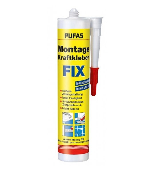 Pufas Montage-Kraftkleber FIX 280 ml | innen und außen